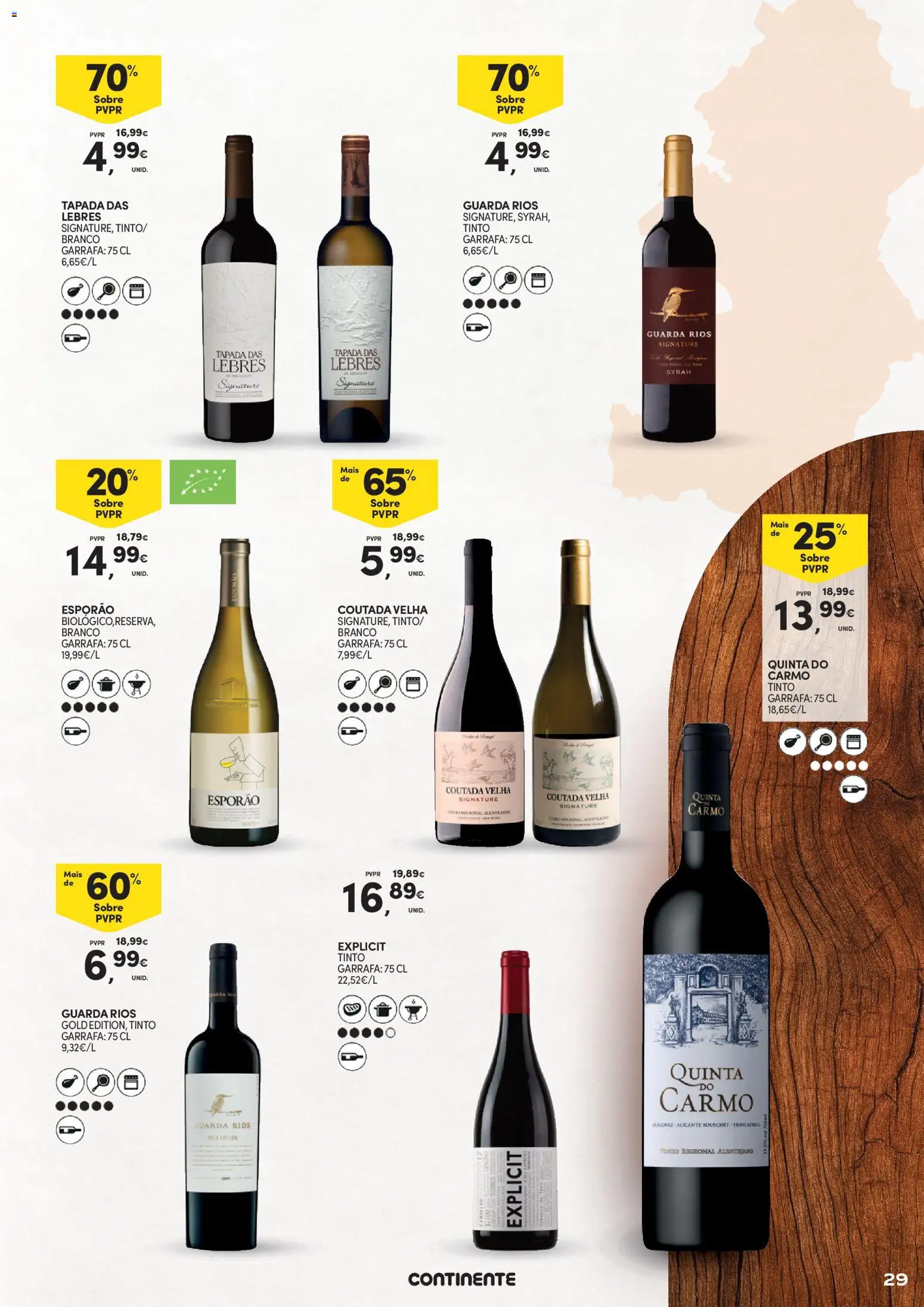Continente - Queijos, Enchidos e Vinhos Aproveite para petiscar │ válido de 03.02.2026 | Página: 29