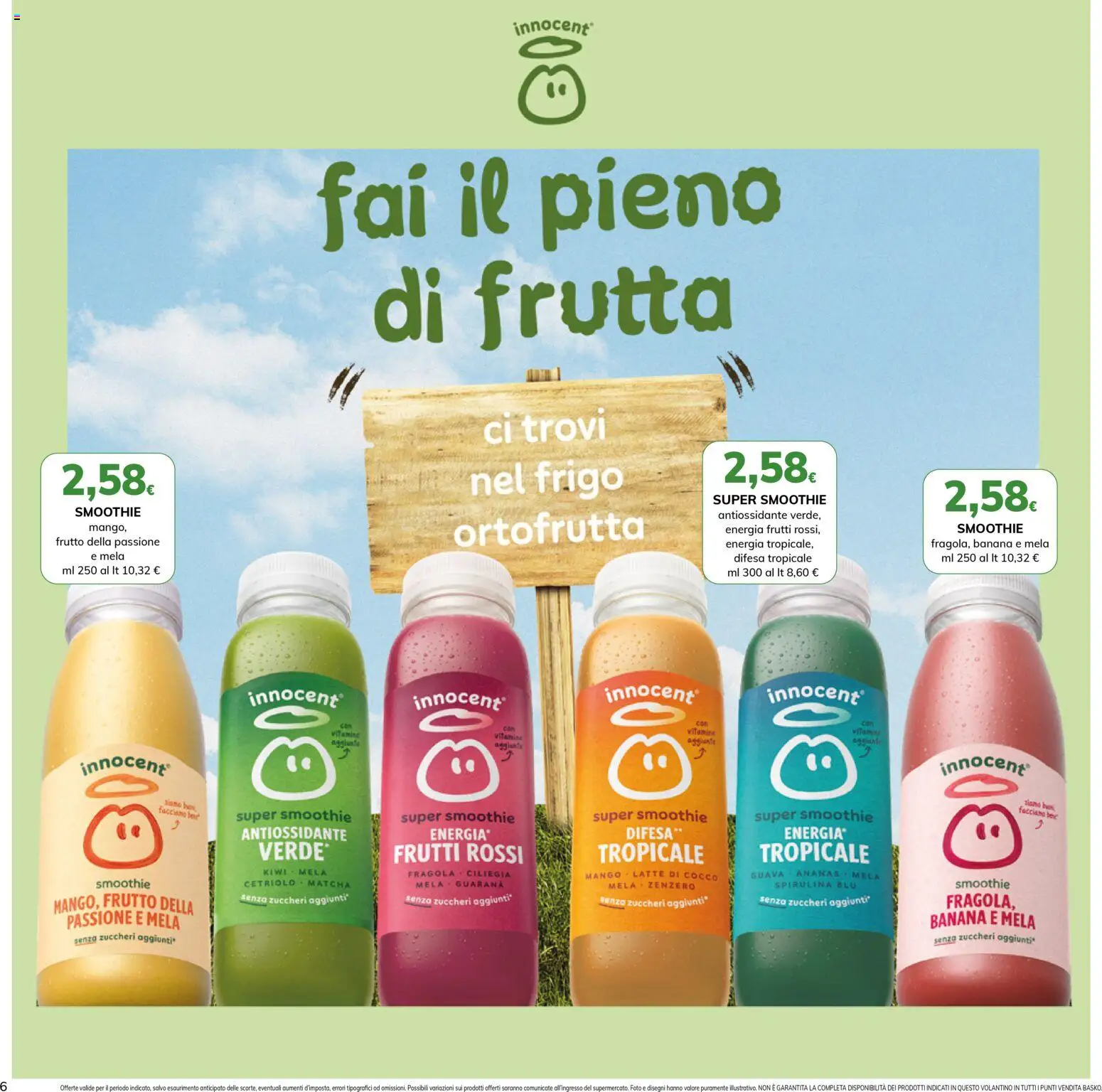 Volantino Basko del 21.04.2026 | Pagina: 6 | Prodotti: Kiwi, Frutta, Cocco