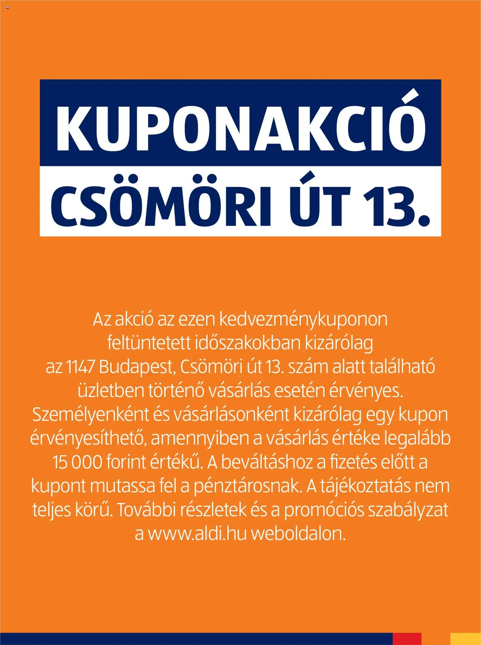 Aldi akciós ujság - amely érvényes a következő dátumtól: 03.11.2025 | Oldal: 2
