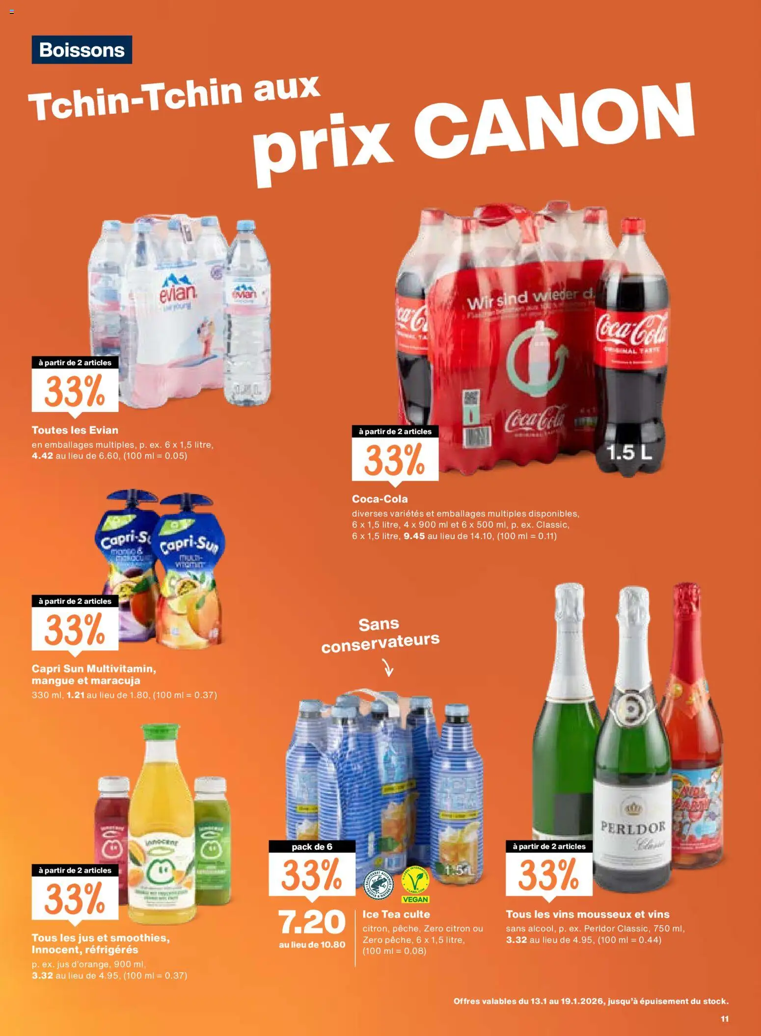 Migros Aktionen FR – gültig ab 13.01.2026 | Seite: 11 | Produkte: Coca Cola