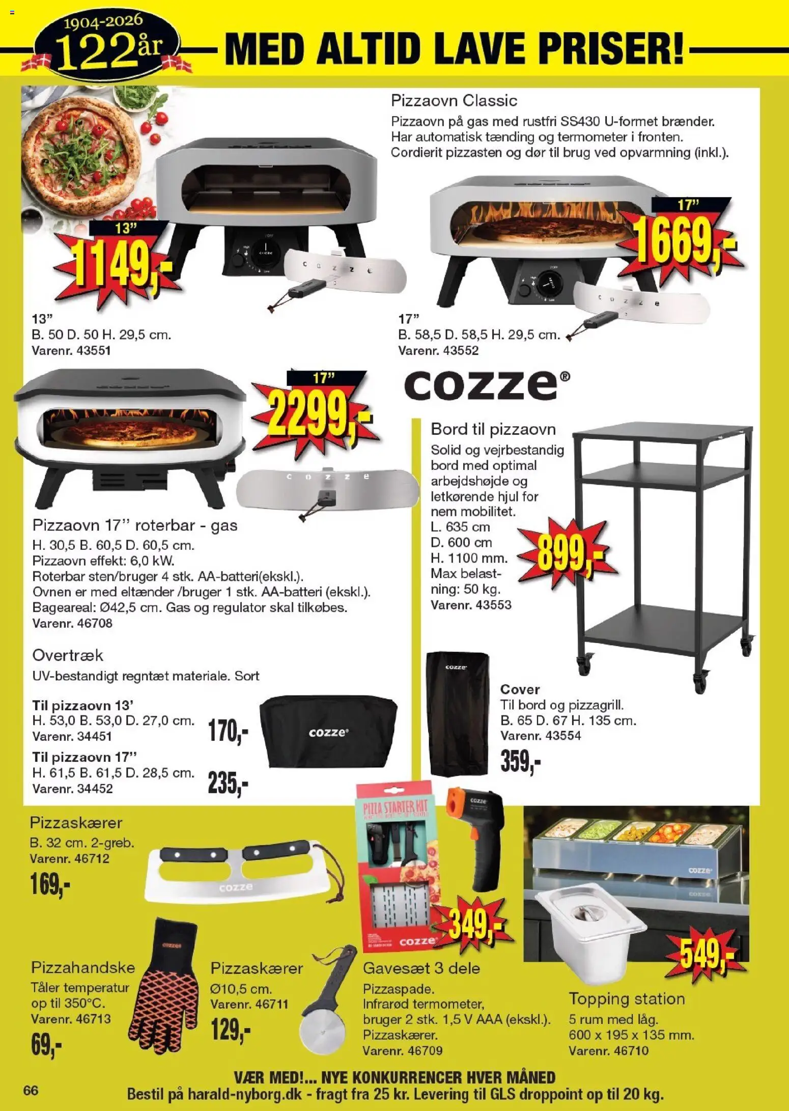 Harald Nyborg tilbudsavis – gyldig fra 23.04.2026 | Side: 72 | Produkter: Pizza, Bord, Termometer