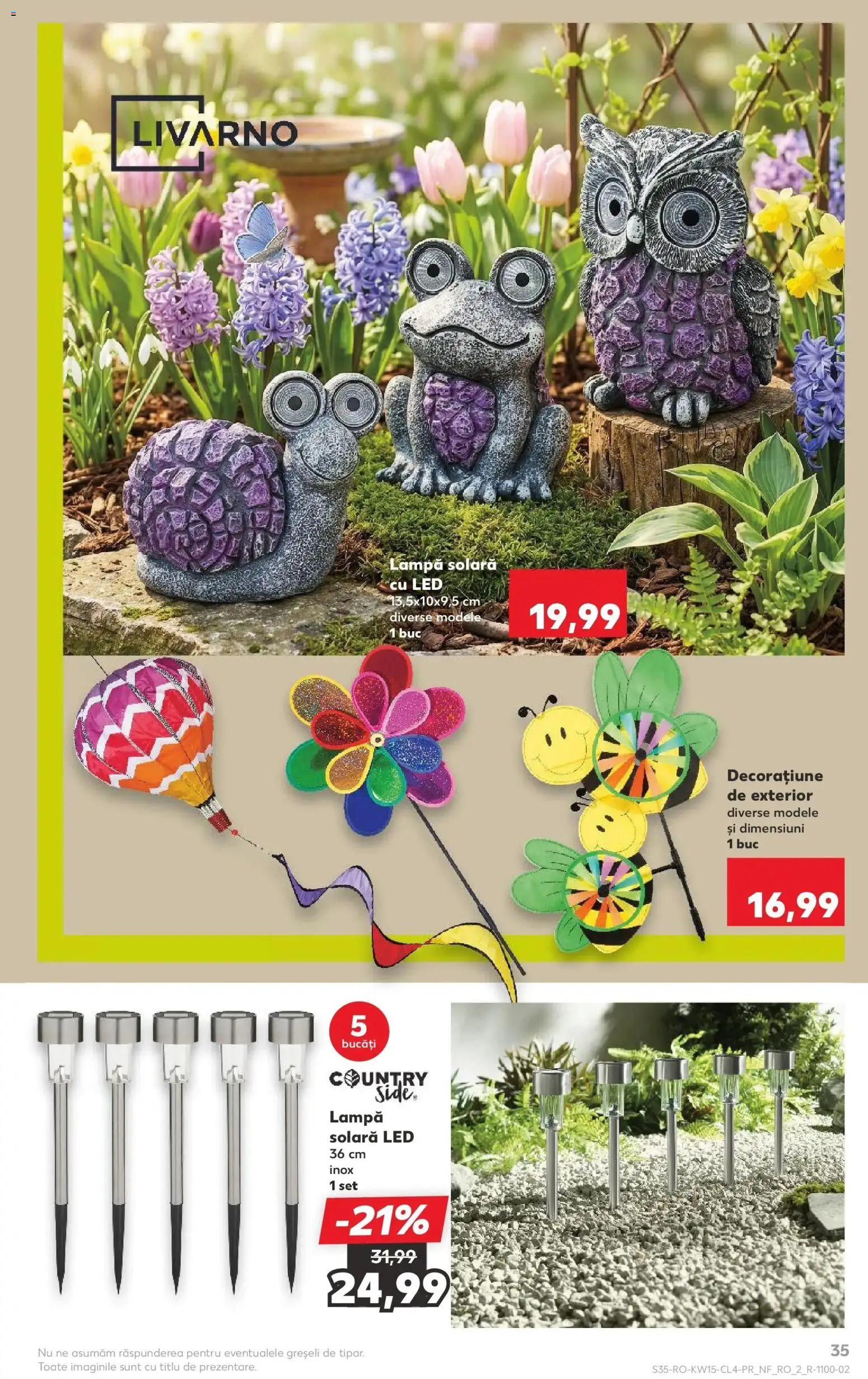 Noul catalog Kaufland – valabil de la 08.04.2026 | Pagină: 35 | Produse: Babak, Lampă