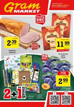 Pogląd oferty "Gram Market Gazetka" - ważna od 20.08.2025