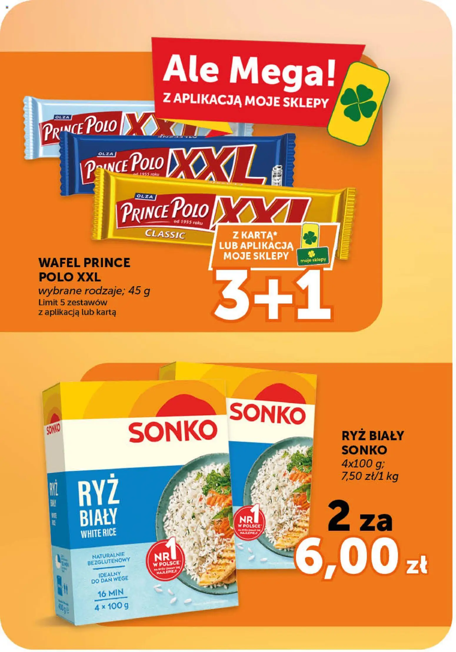 Euro Sklep gazetka - Market od 19.03.2026 | Strona: 4 | Produkty: Karta, Prince polo xxl, Ryż