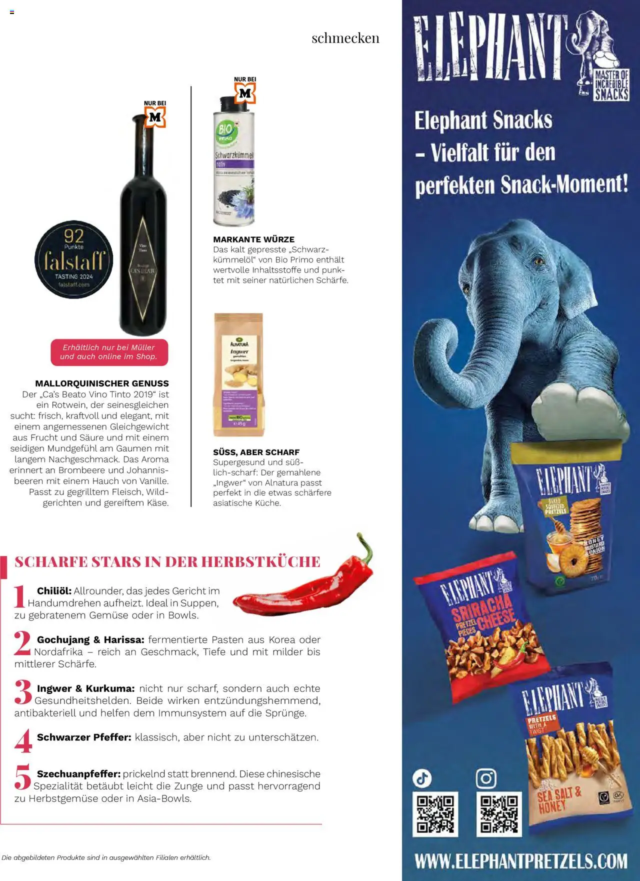 Müller Magazine Lifestyle 5/25 gültig ab 17.09.2025 | Seite: 67 | Produkte: Gemüse, Pfeffer