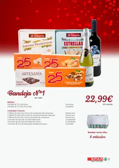 Vista previa Spar folleto válido desde el 31.10.2025 | Página: 7 | Productos: Vino, Tableta, Bandeja, Φρυγανιές σικάλεως