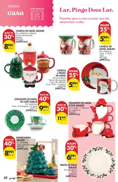 Pré-visualização Pingo Doce - Natal válido de 11.11.2025 | Página: 42 | Produtos: Bolo, Caneca, Chávenas, Café
