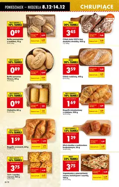 Pogląd oferty "Chleb żytni 100% bez dodatku drożdży, 450 g, Chleb żytni 100% bez dodatku drożdży, 450 g" - ważna od 08.12.2025 | Strona: 40