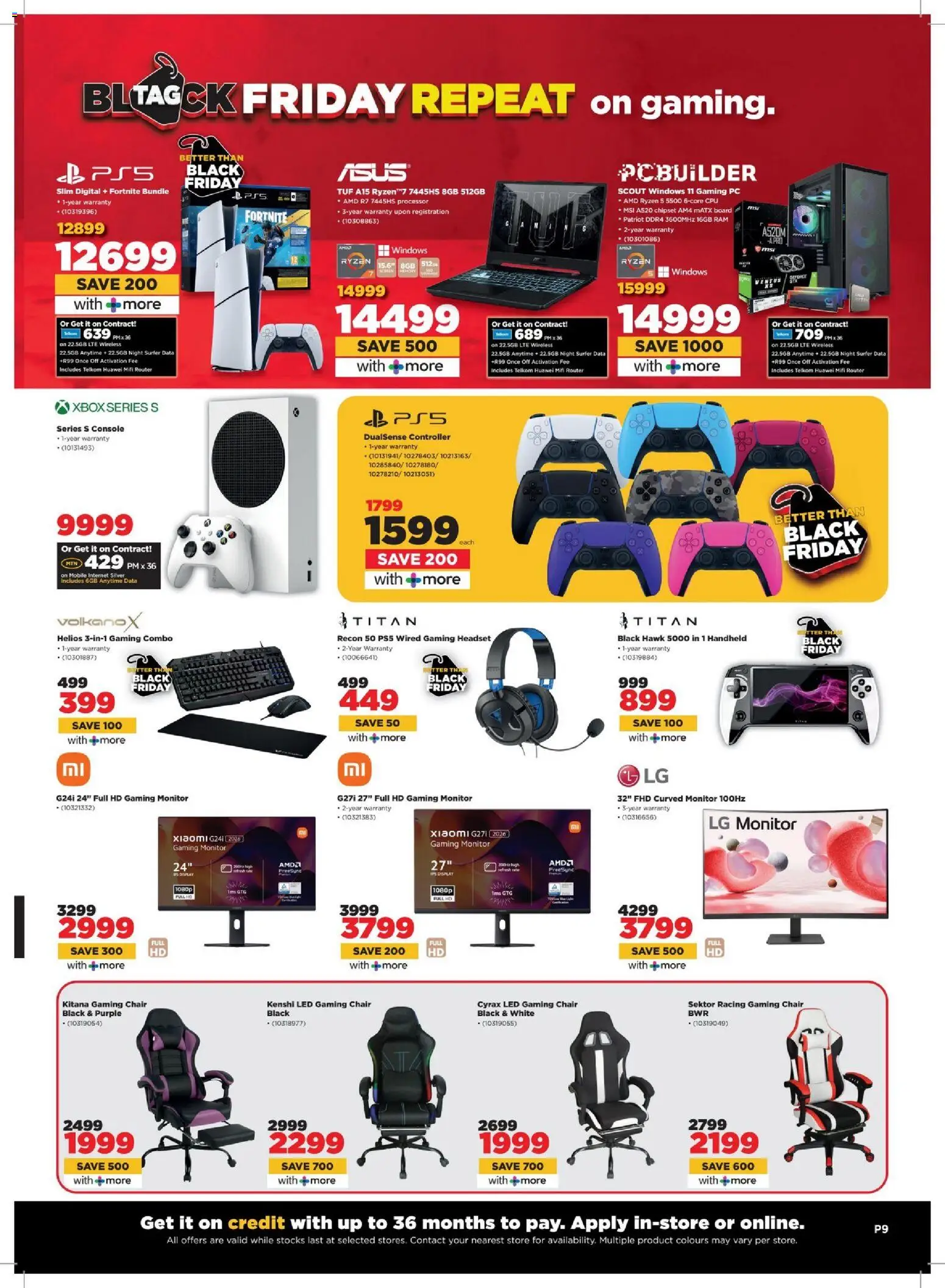 New HiFi Corp catalogue – valid from 04.03.2026 | Page: 9 | Products: Data, Monitor, PC, Chair