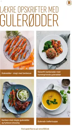Kamben med stegte gulerødder og hytteost dressing, Kamben med stegte gulerødder og hytteost dressing gyldig fra 01.11.2025 | Side: 4 | Produkter: Gulerødder, Hytteost, Dressing