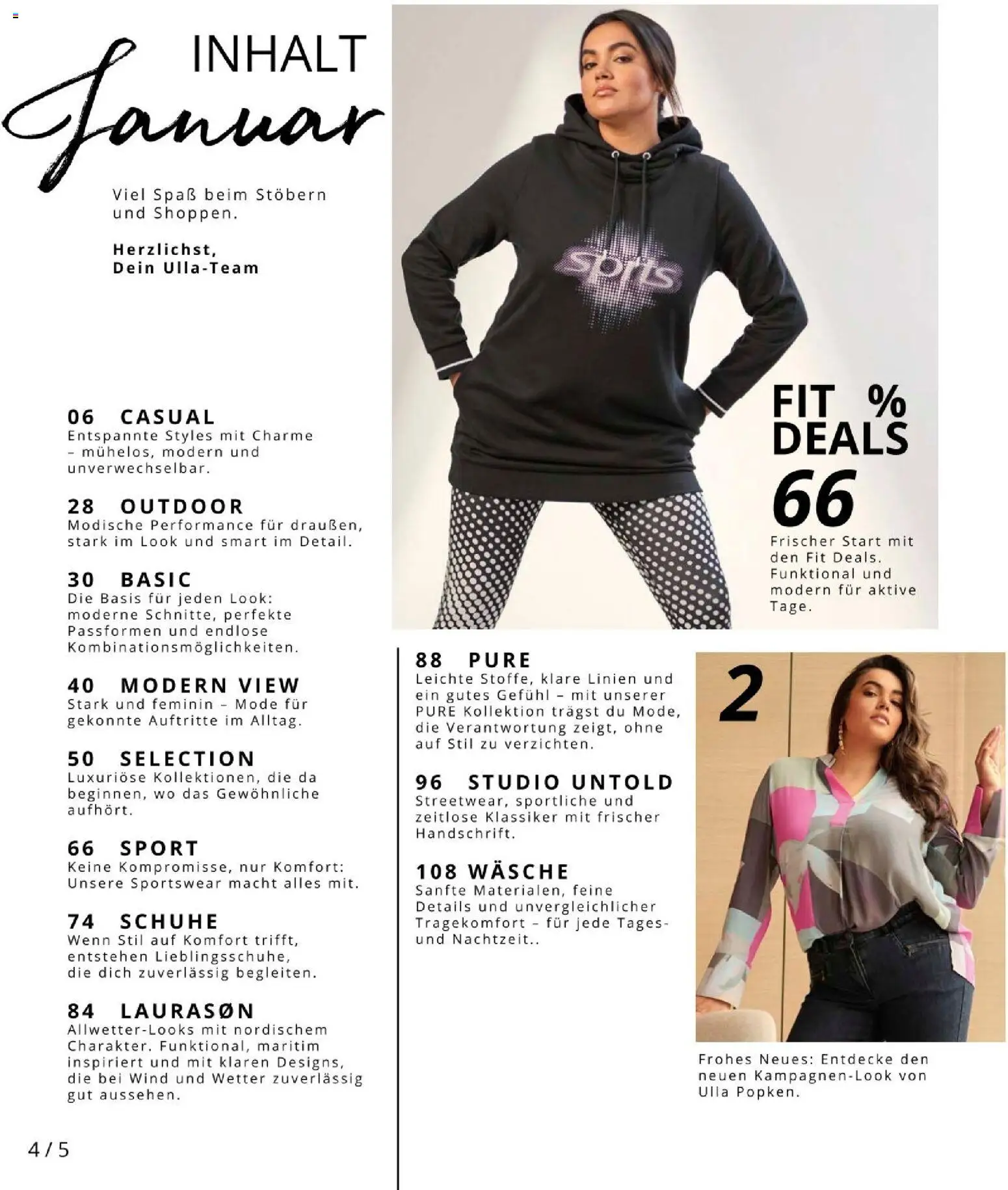 Ulla Popken akciós ujság - amely érvényes a következő dátumtól: 09.01.2026 | Oldal: 4