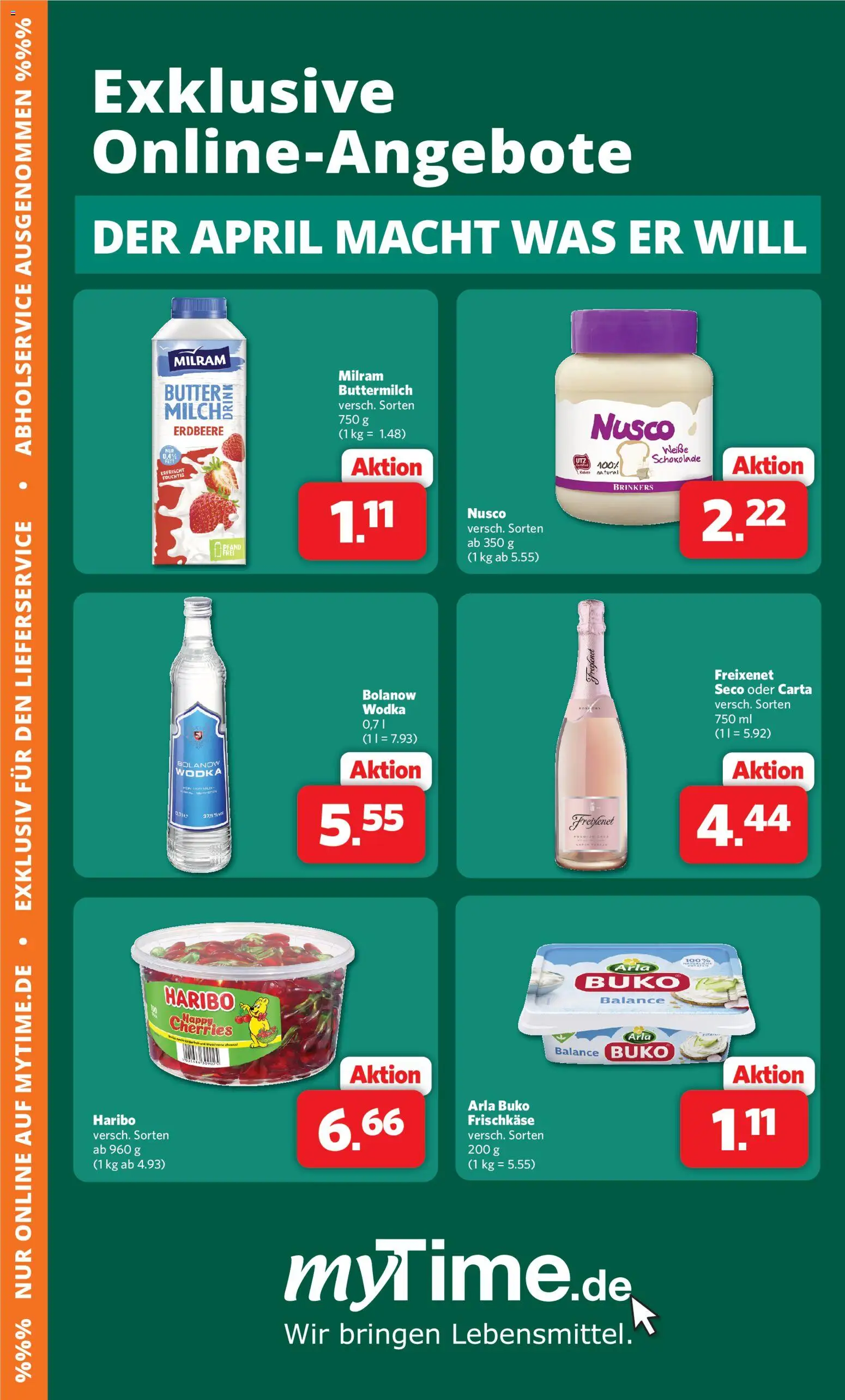 Famila Nordwest Prospekt 	 – gültig ab 20.04.2026 | Seite: 39 | Produkte: Buttermilch, Schokolade, Arla buko, Wodka