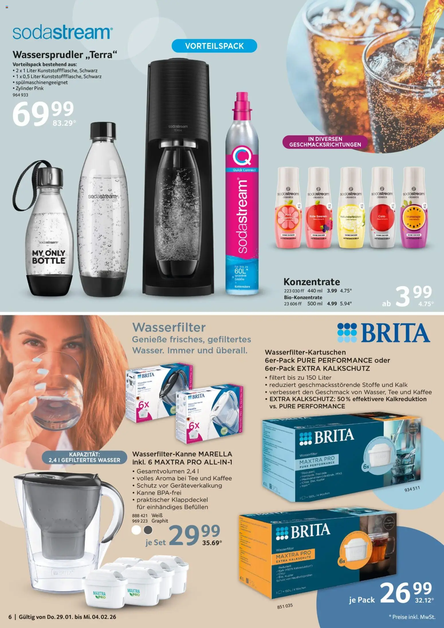 Selgros  Non Food – gültig ab 29.01.2026 | Seite: 6 | Produkte: Kaffee, Wasser, Tee, Sodastream