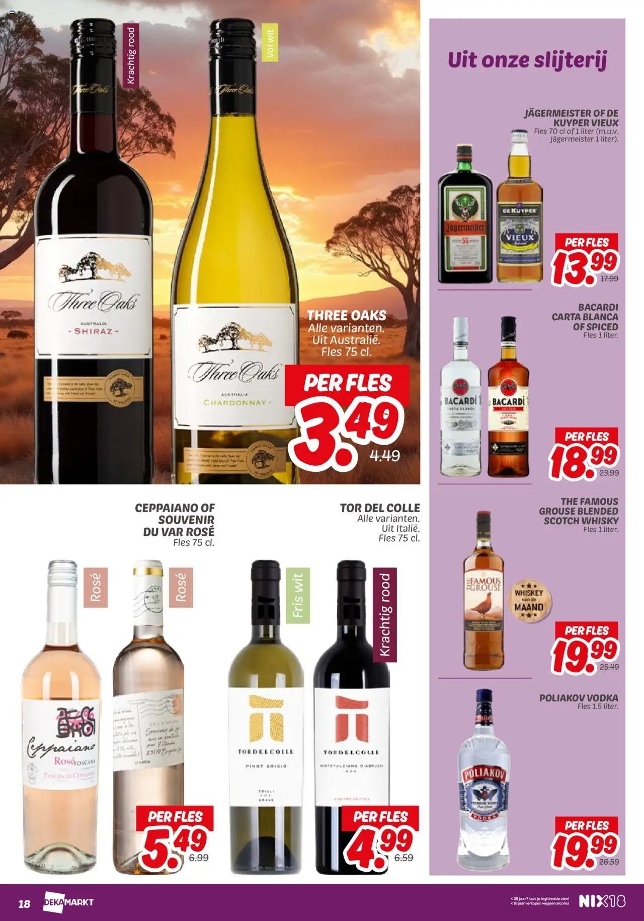  | Pagina: 18 | Producten: Osztrigaszósz, Whisky, Slijterij, Alcohol