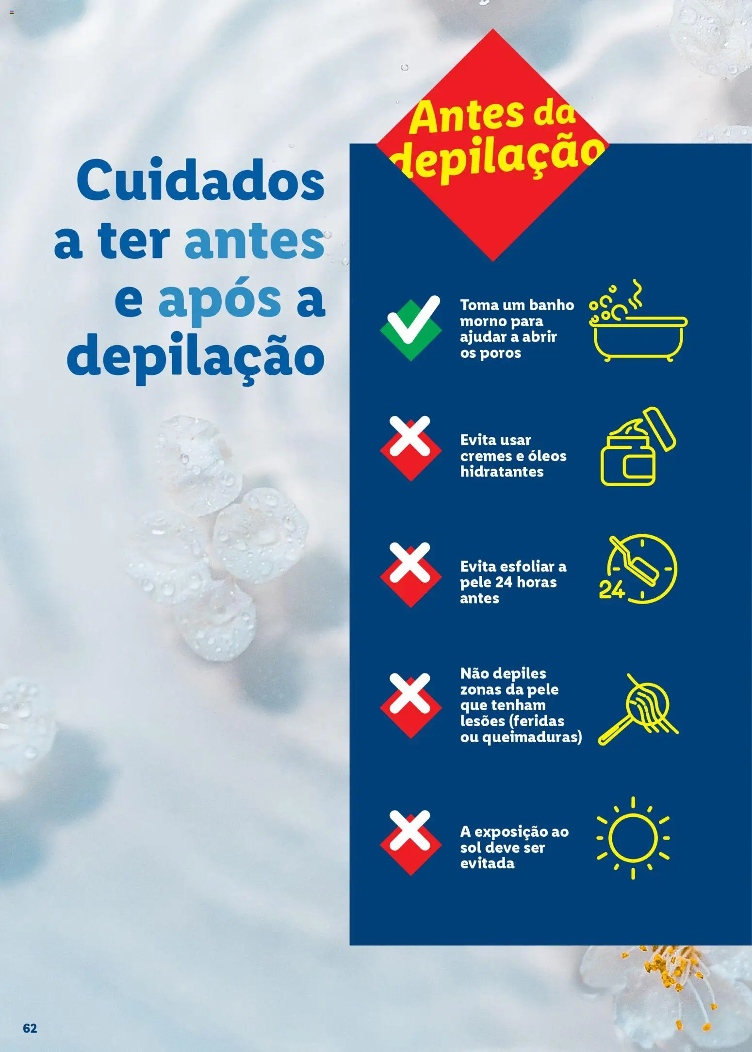 Lidl Beleza Inteligente │ válido de 16.03.2026 | Página: 62 | Produtos: Banho