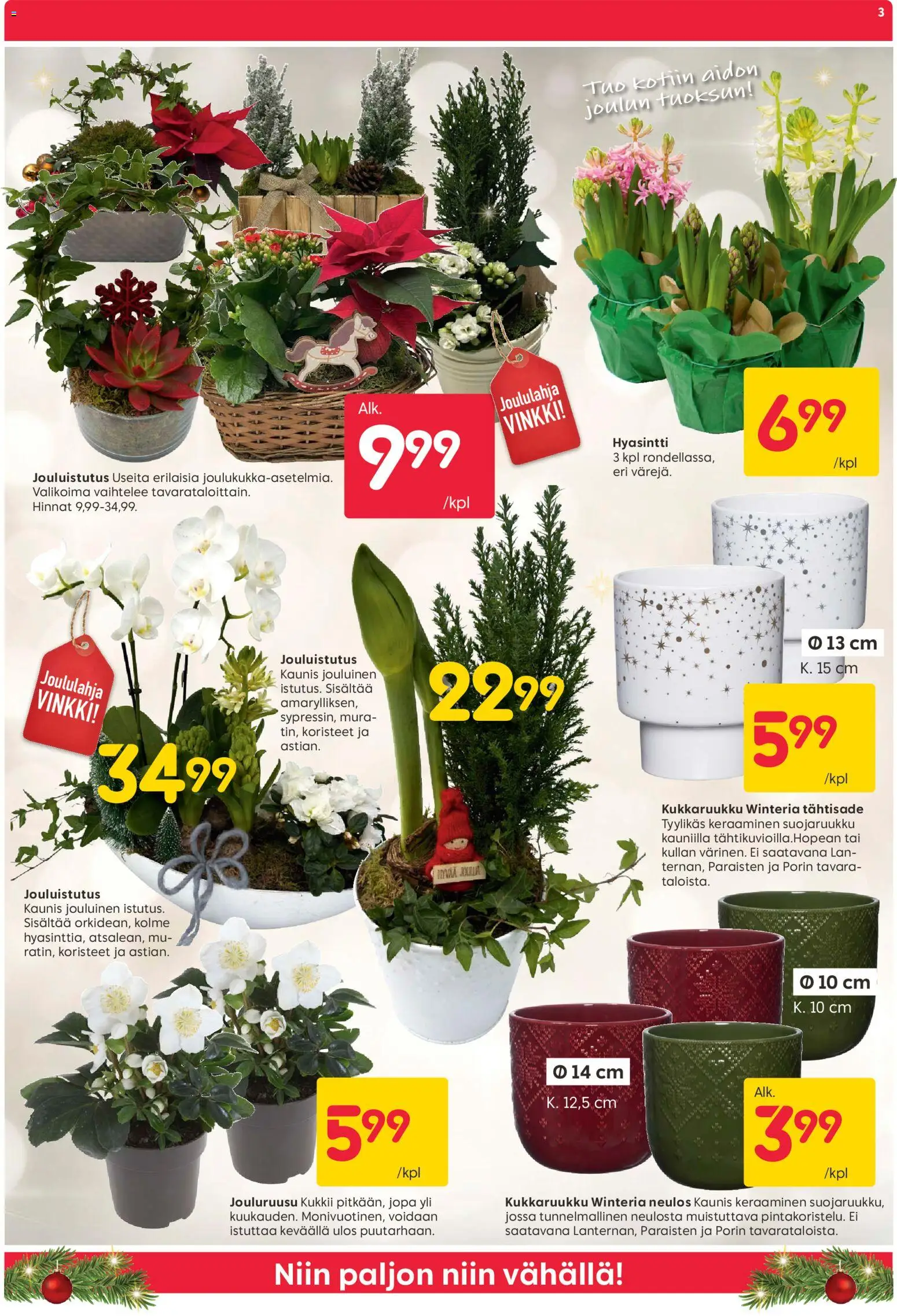 Rusta tarjoukset – voimassa 08.12.2025 alkaen | Sivu: 3 | Tuotteet: Kukkaruukku