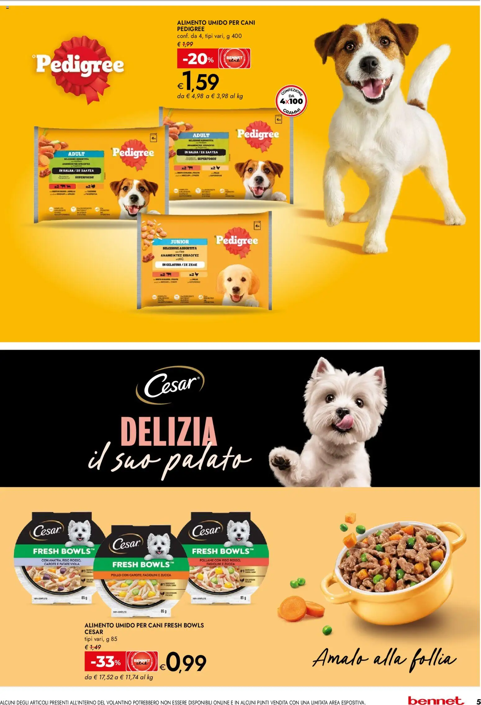 Volantino bennet del 07.04.2026 | Pagina: 5 | Prodotti: Pollo, Riso, Tè, Patate