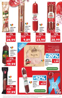 Ofertele Kaufland valabile de la 25.03.2026 | Pagină: 21