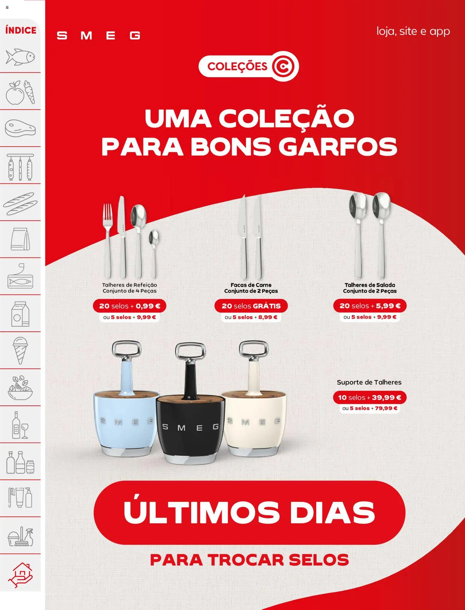 Continente folheto │ válido de 24.02.2026 | Página: 2 | Produtos: Talheres, Garfos, Carne, Salada