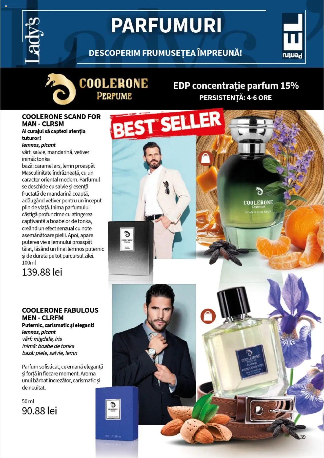 Catalog Lady’s – valabil de la 01.08.2025 | Pagină: 39 | Produse: Parfum