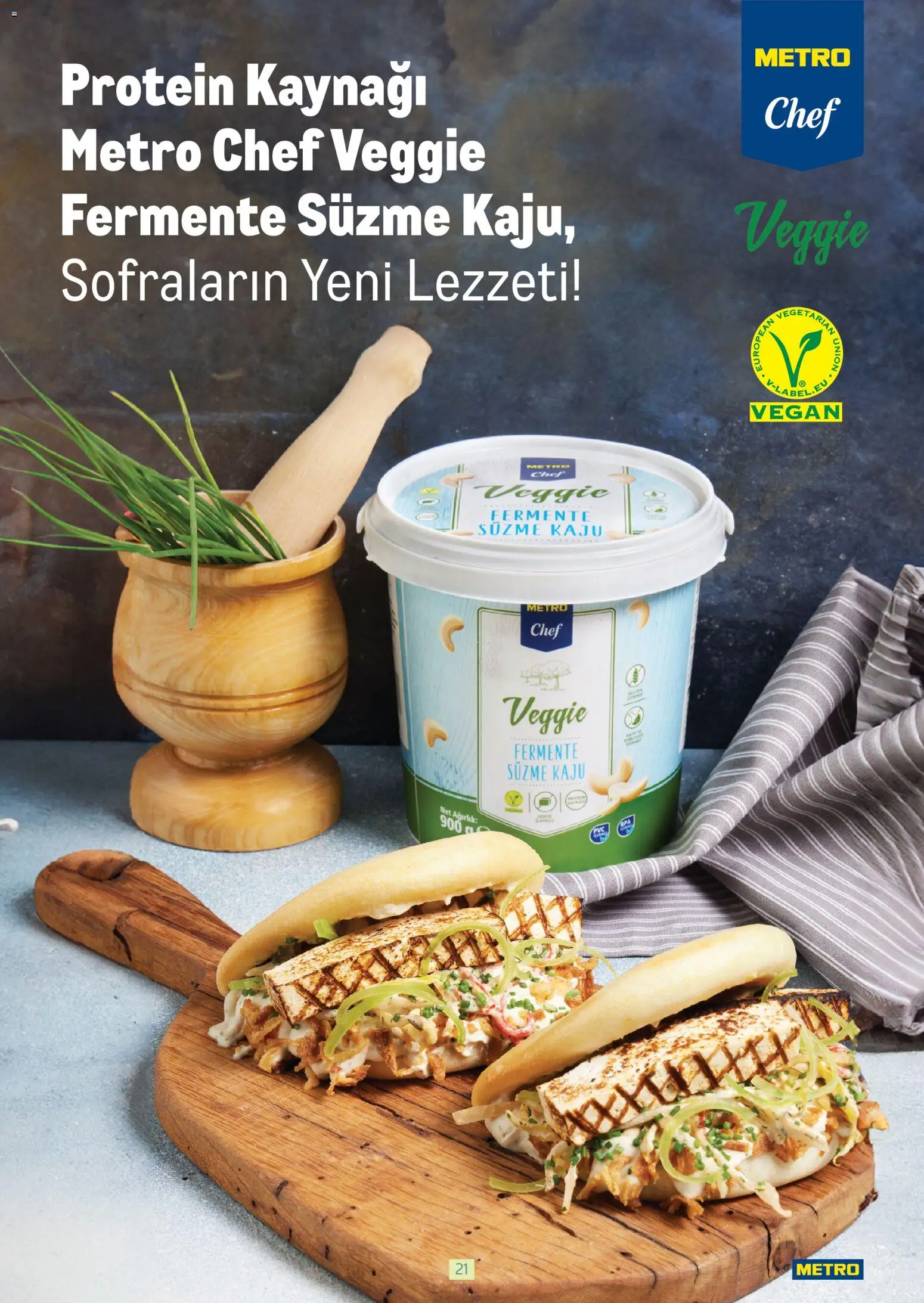 Metro - Bitki Bazlı ve Vegan 2025 - 21.10.2025 tarihinden itibaren geçerlidir | Sayfa: 21 | Ürünler: Ağırlık