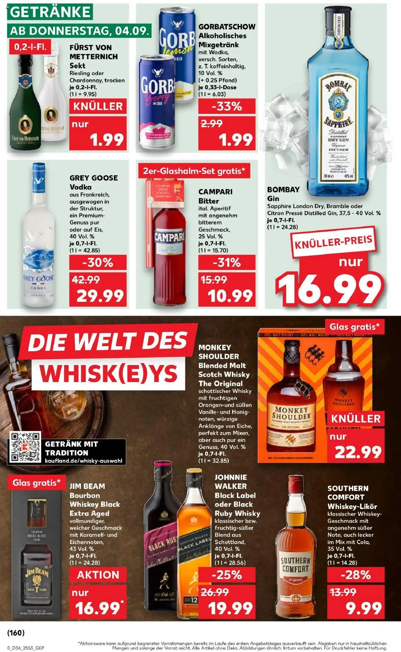 Kaufland prospekt Frankfurt Am Main	 – gültig ab 07.09.2025 | Seite: 38 | Produkte: Jim beam, Tee, Bourbon, Gin