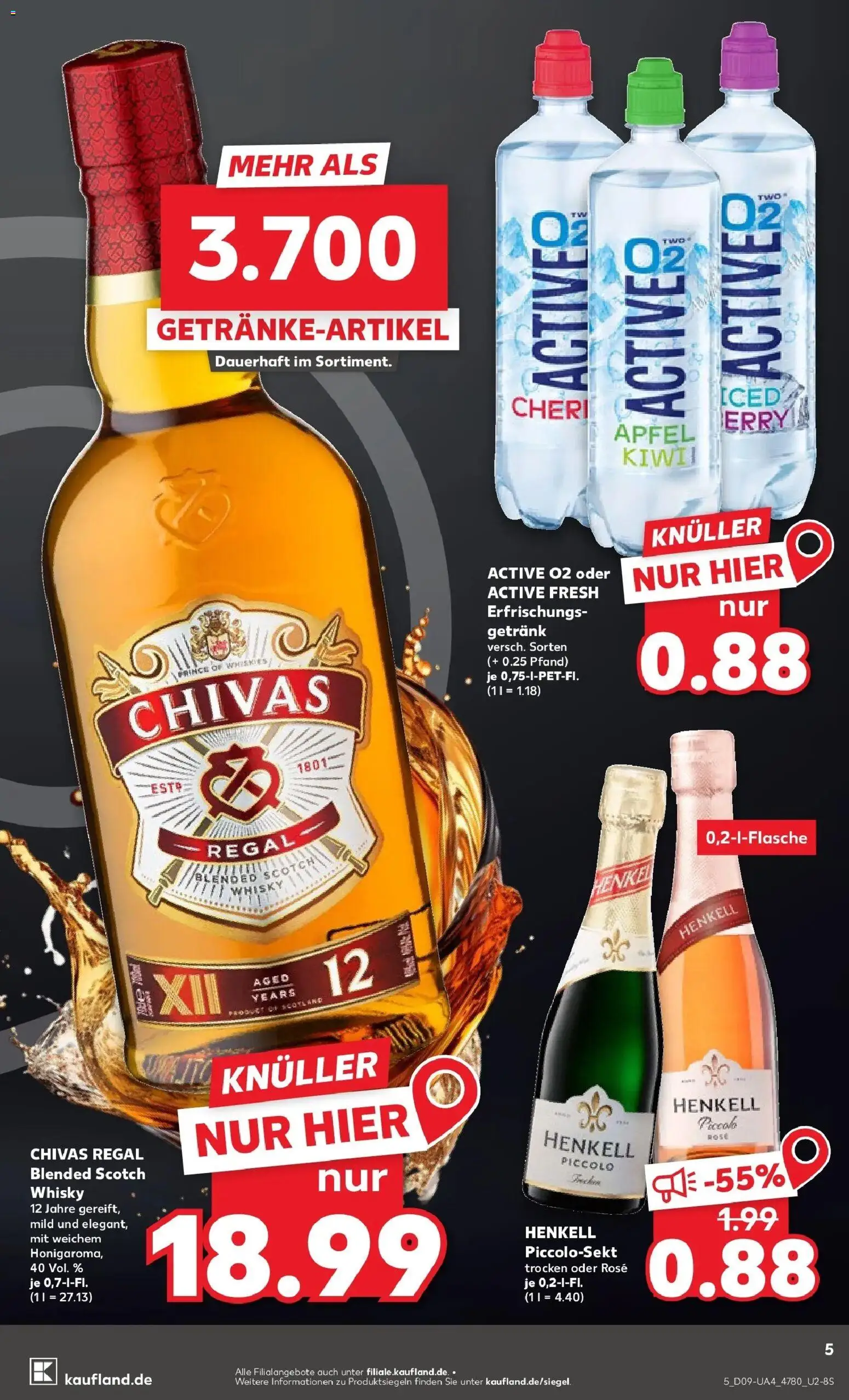 Kaufland prospekt Mannheim	 – gültig ab 26.02.2026 | Seite: 5 | Produkte: Whisky, Regal, Äpfel
