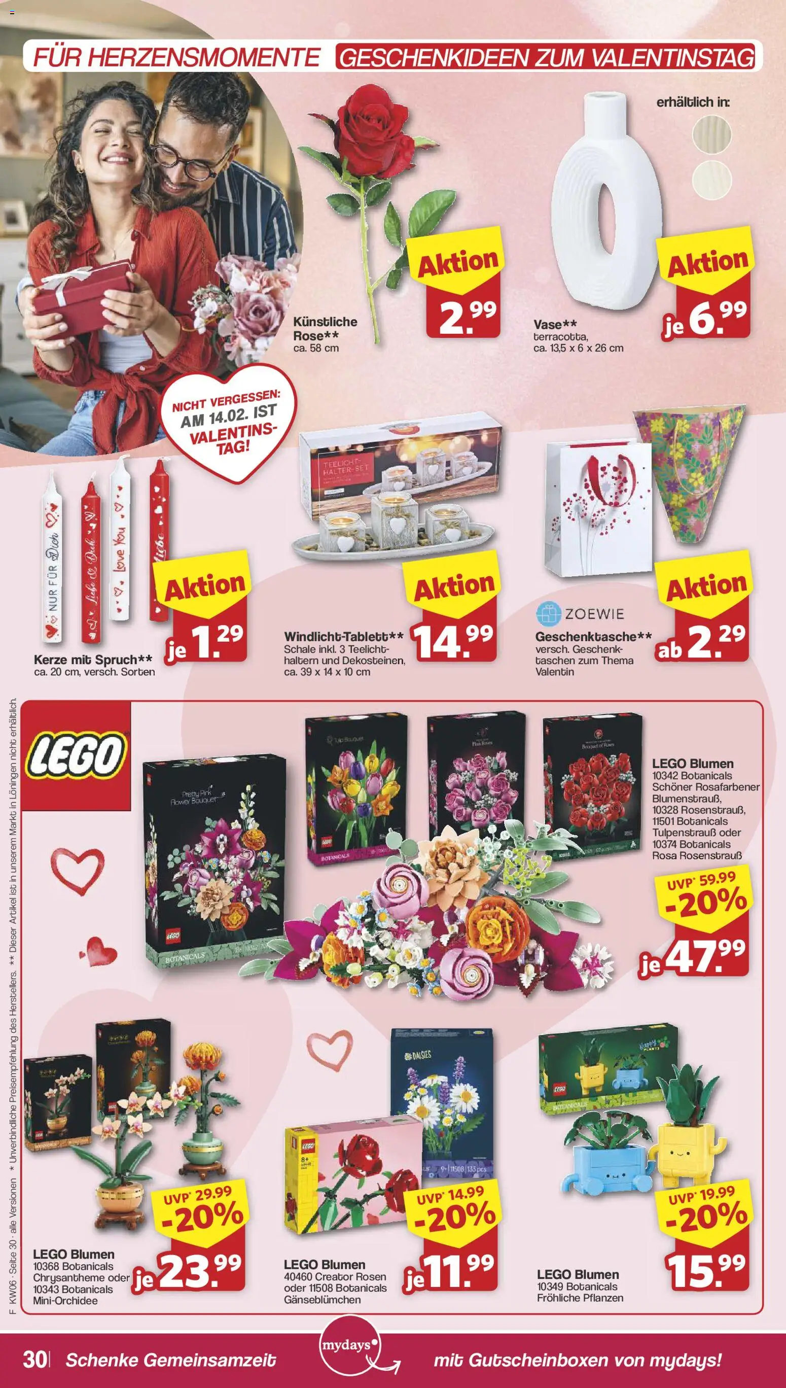 Famila Nordwest Prospekt 	 – gültig ab 02.02.2026 | Seite: 32 | Produkte: Blumen, Vase