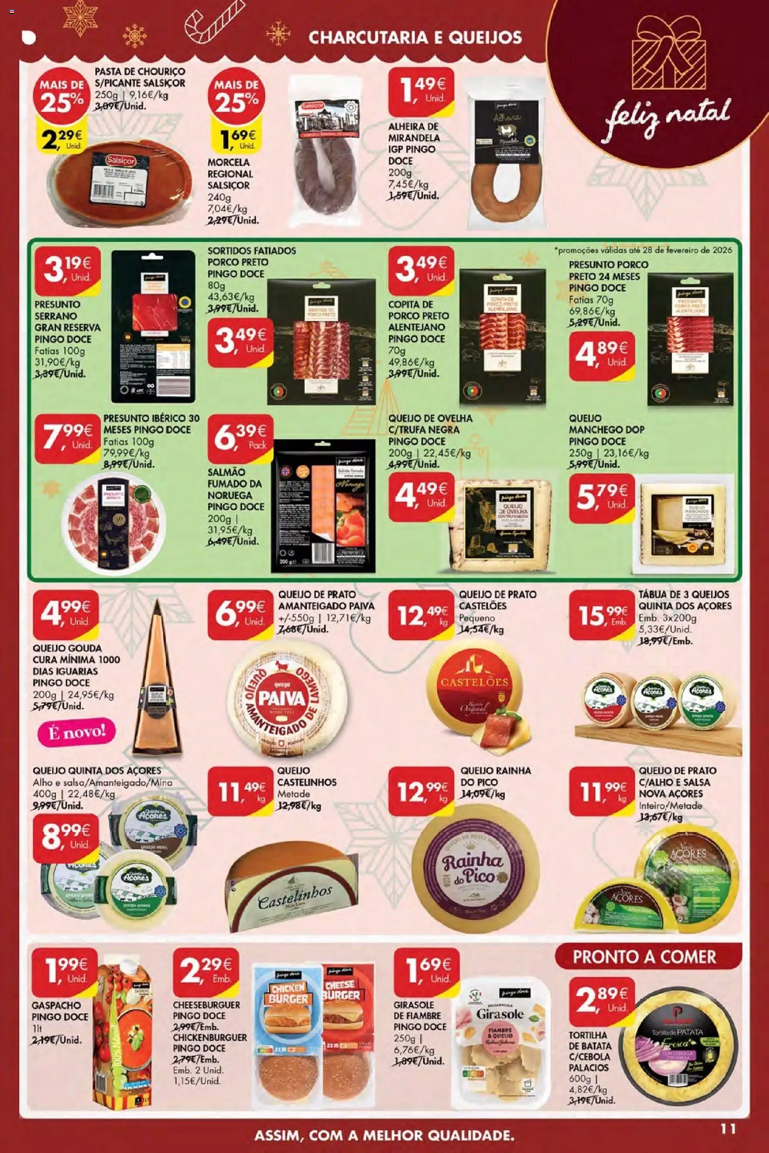 Pingo Doce Poupe Esta Semana Açores │ válido de 20.11.2025 | Página: 11 | Produtos: Batata, Tábua, Queijo, Presunto