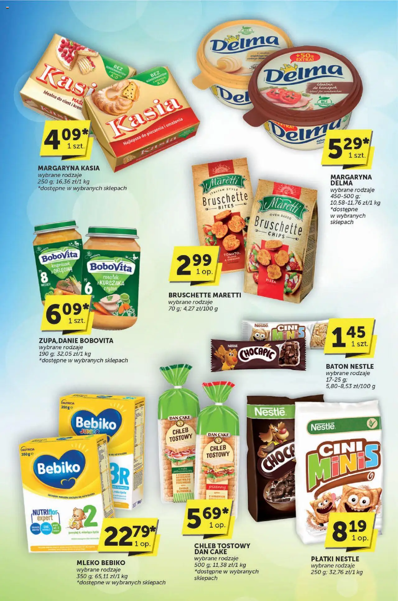 Groszek Gazetka - Katalog od 29.05.2025 | Strona: 6 | Produkty: Margaryna, Baton, Mleko, Pizza