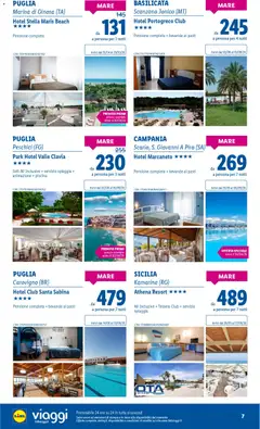 Anteprima del volantino Lidl volantino Viaggi valido a partire dal 01.04.2026 | Pagina: 7