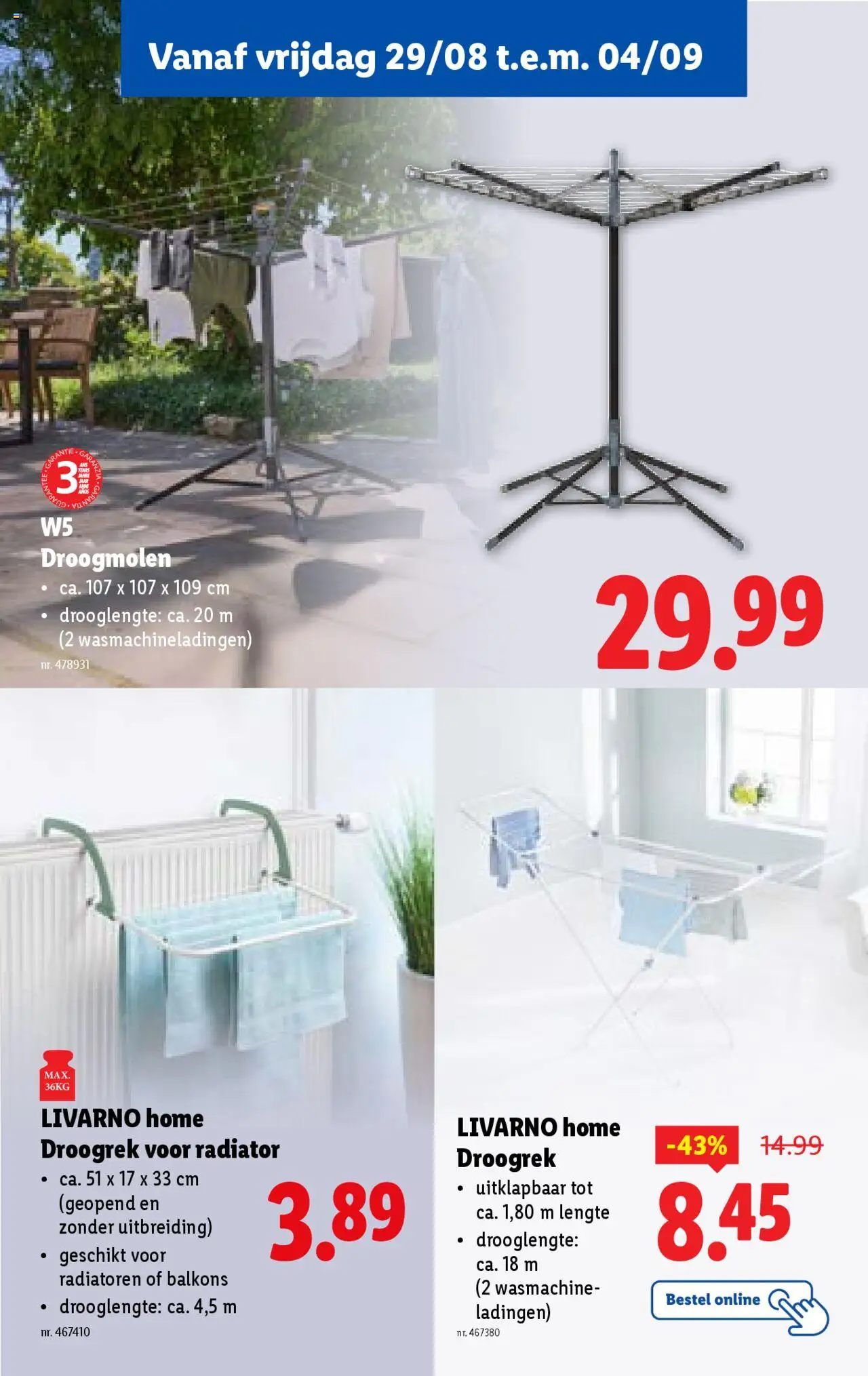  | Pagina: 51 | Producten: Wasmachine, Radiator