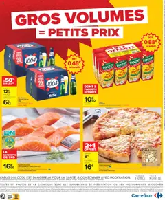 Carrefour - Prévisualisation de Carrefour catalogue gros volumes valide à partir de 23.10.2025 | Page: 2 | Produits: Bière, Coquillettes, Pâtes, Saumon