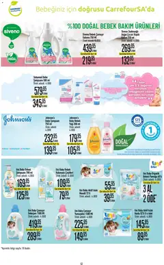 04.12.2025 tarihinden itibaren geçerli olan CarrefourSA kataloğu önizlemesi | Sayfa: 51 | Ürünler: Mendil, Şampuan, Sabun, Yumuşatıcı