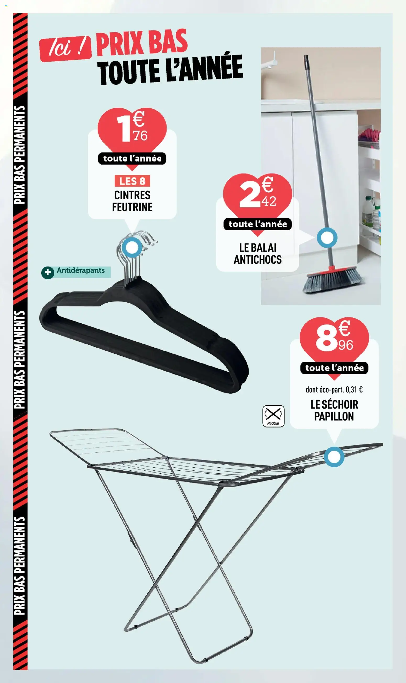 {H1} | Page: 44 | Produits: Séchoir, Balai