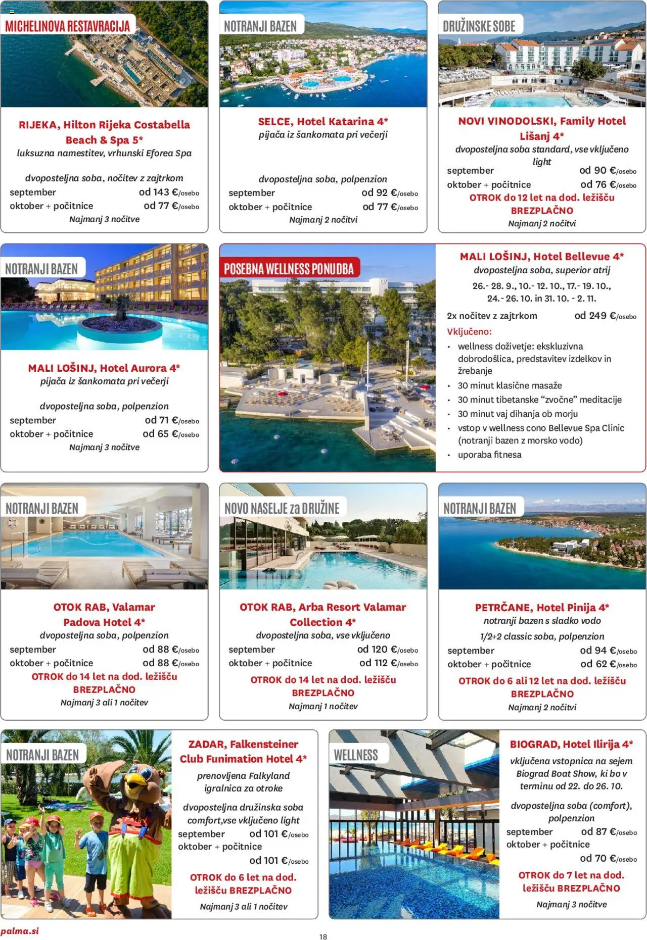 Novi Palma katalog ponudbe – veljaven od 26.09.2025 | Stran: 18 | Izdelki: Bazen
