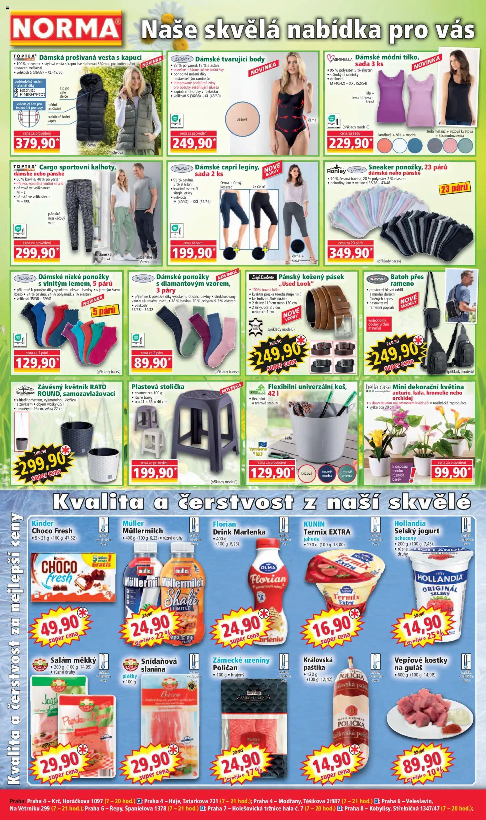 Norma leták od 13.04.2026 | Strana: 2 | Produkty: Vložky, Hollandia, Kostky, Barvy