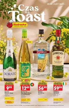 Pogląd oferty "Biedronka gazetka - Czas na toast" - ważna od 20.04.2026