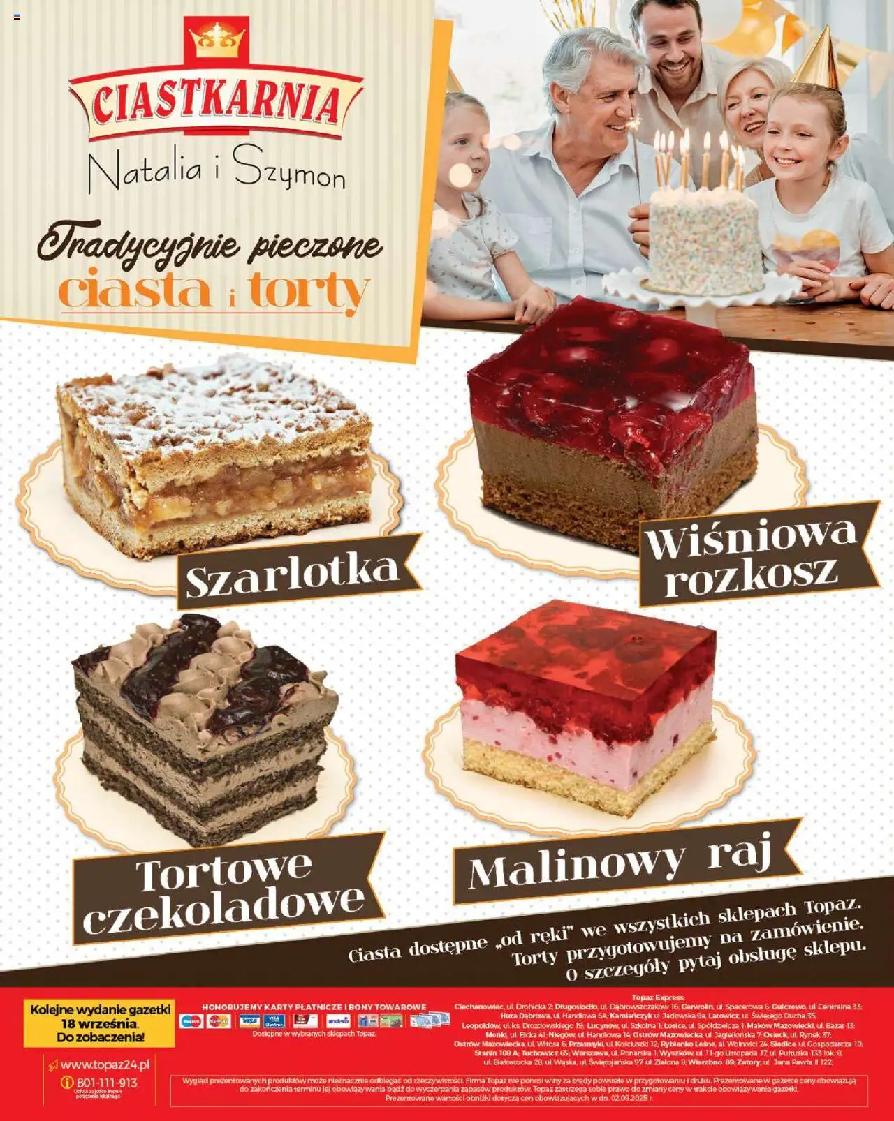 Topaz Gazetka - Express od 11.09.2025 | Strona: 28