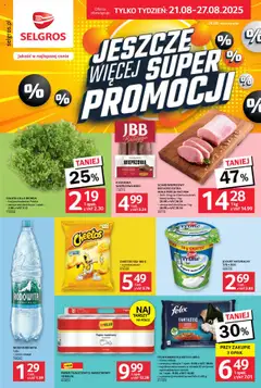 Pogląd oferty "Selgros cash&carry Gazetka - Jeszcze więcej super promocji" - ważna od 21.08.2025