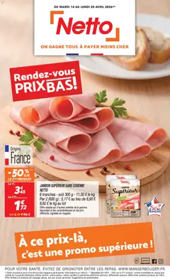 Netto - Prévisualisation de Netto - rendez-vous prix bas valide à partir de 14.04.2026