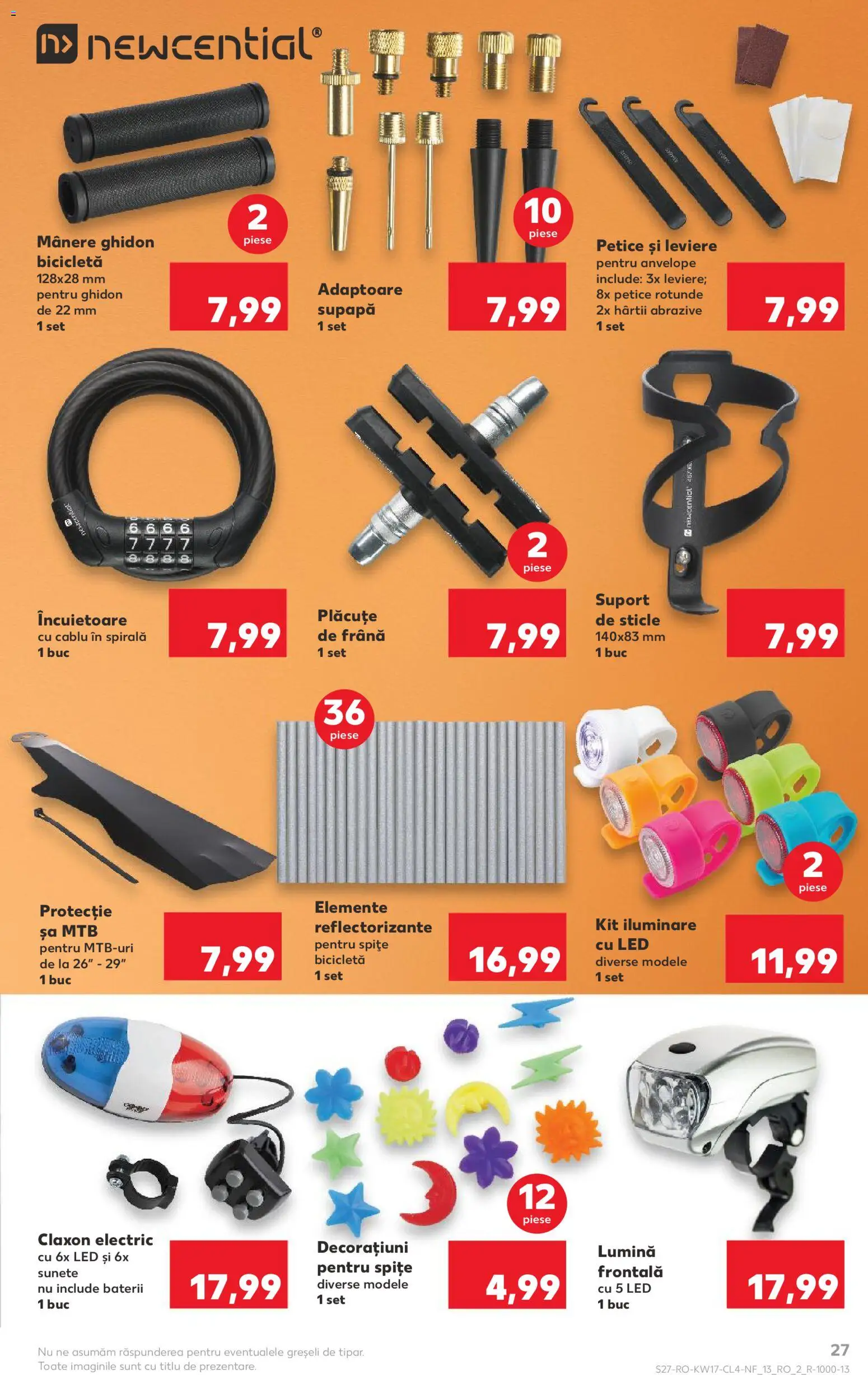 Noul catalog Kaufland – valabil de la 22.04.2026 | Pagină: 27 | Produse: Cablu, Babak, Baterii, Dana kuşbaşı