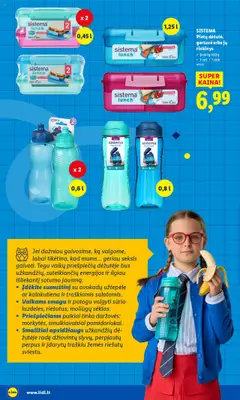 LIDL - Mokyklinių prekių katalogas│galioja nuo 21.07.2025 | Puslapis: 22 | Prekių: Užtepėlė
