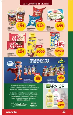 SIÓ VITATIGRIS GYÜMÖLCSPÜRÉ, 4-féle, 90 g - amely érvényes a következő dátumtól: 06.11.2025 | Oldal: 36