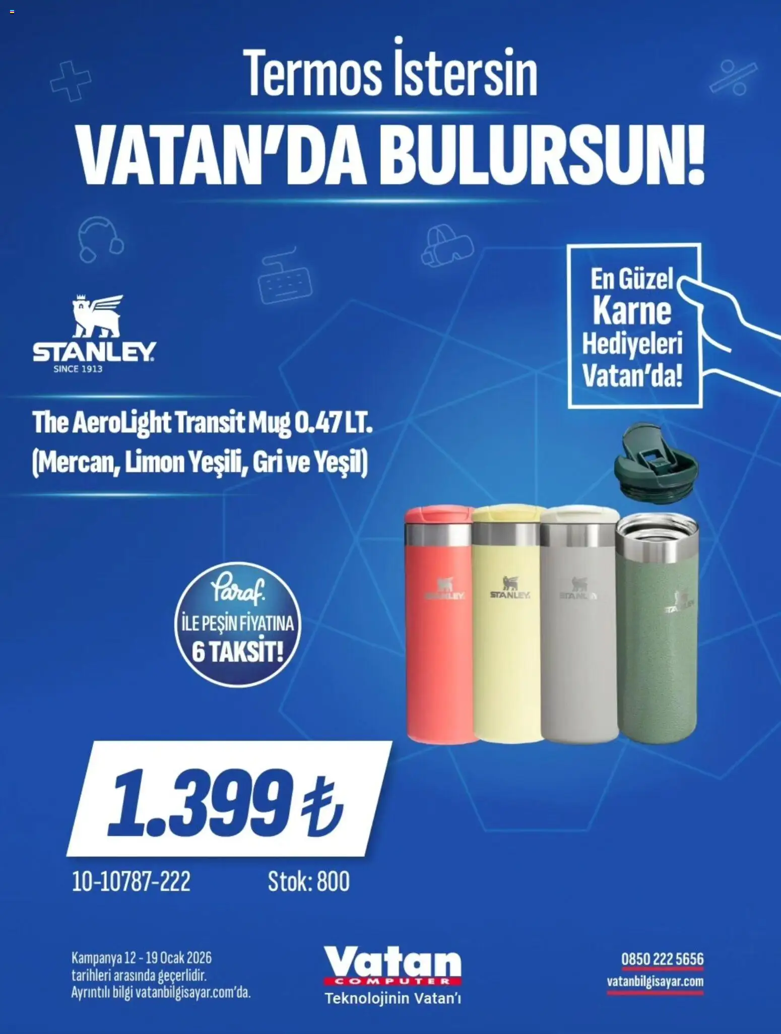 Vatan Bilgisayar İndirim - 12.01.2026 tarihinden itibaren geçerlidir | Sayfa: 7 | Ürünler: Limon, Termos, Ocak