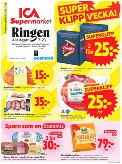 ICA Supermarket - Stockholm - Förhandsvisning av reklamblad från butik ICA Supermarket aktuell från 09.02.2026