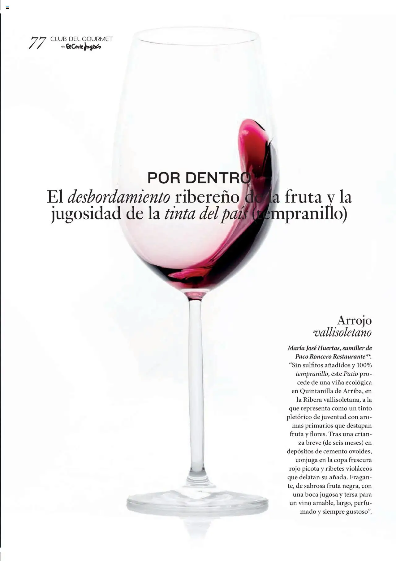 El Corte Inglés ofertas │ válido desde el 26.09.2025 | Página: 77 | Productos: Vino