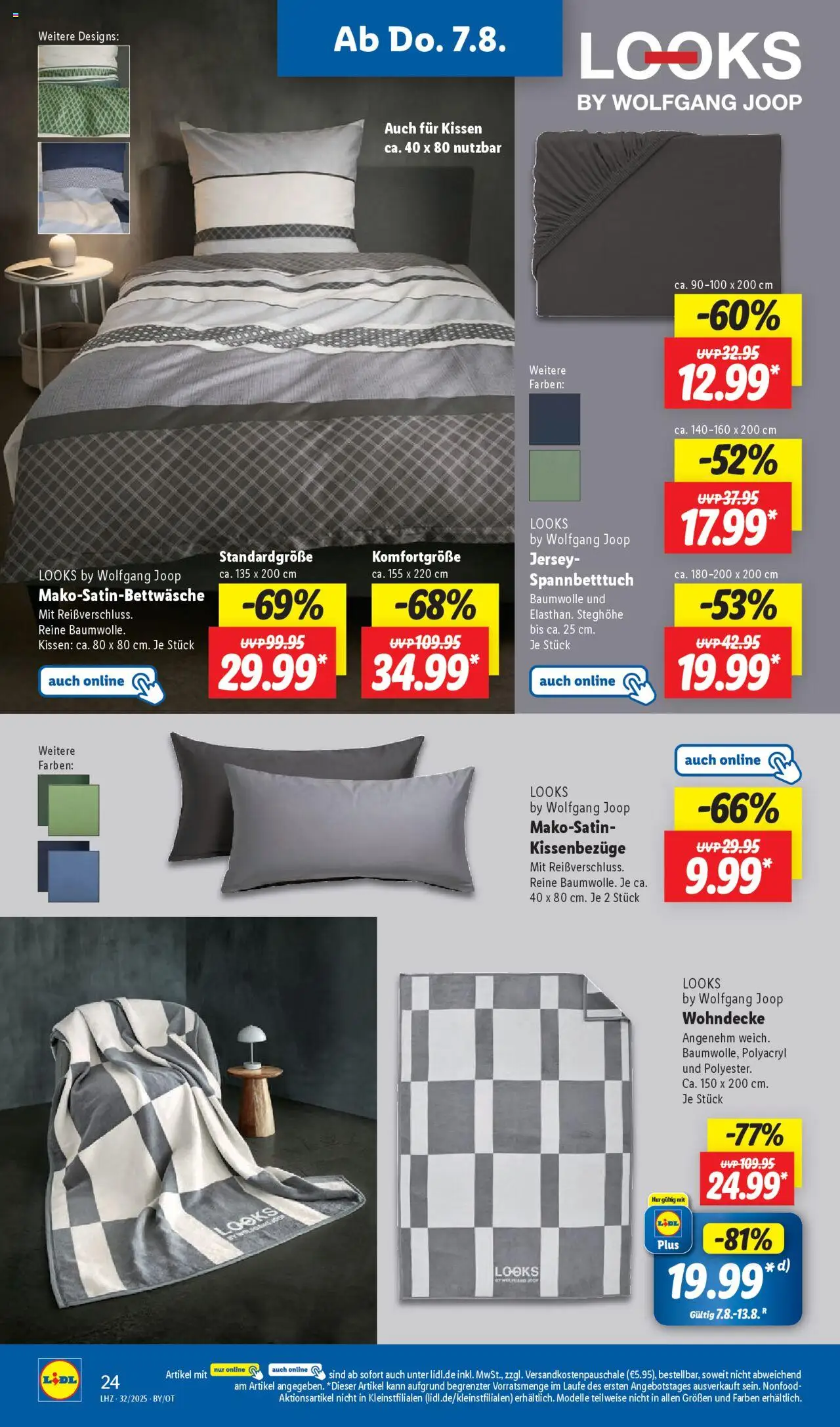 Lidl Prospekt München - gültig ab dem 04.08.2025 | Seite: 36 | Produkte: Kissen