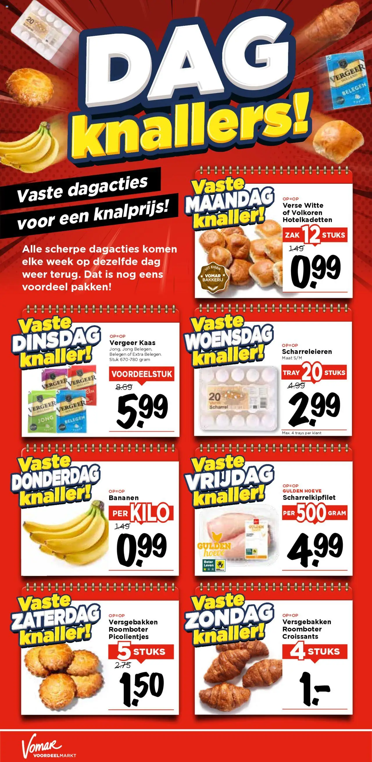  | Pagina: 29 | Producten: Kaas, Bananen, Zak, Bakkerij