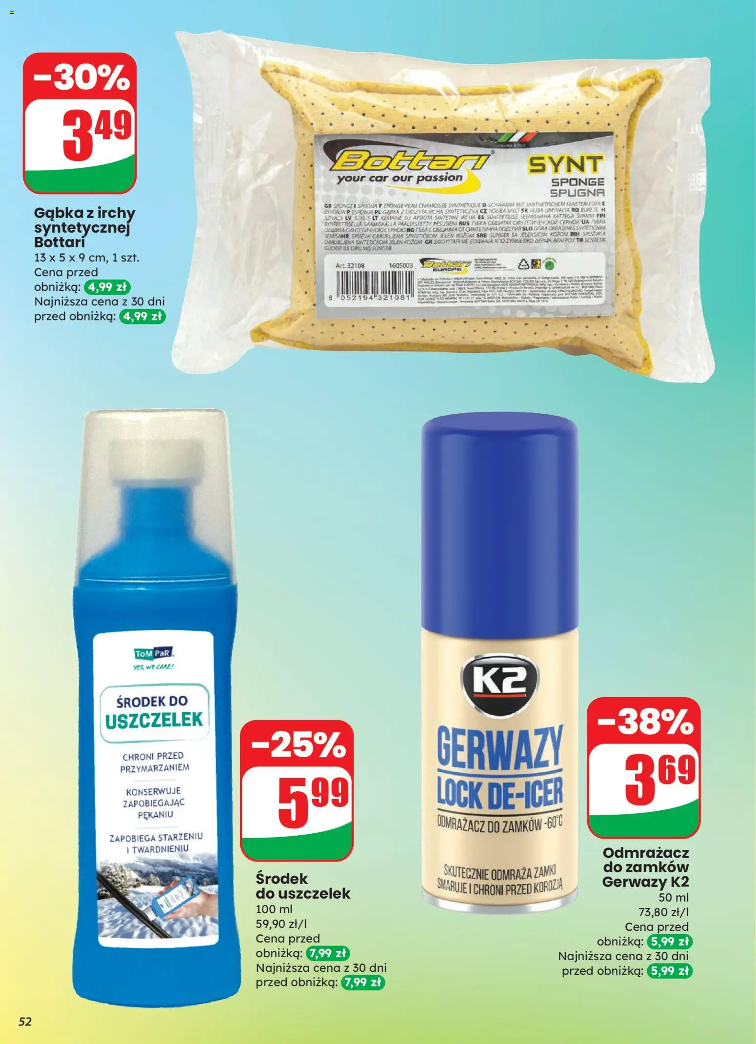 Dino Gazetka od 12.11.2025 | Strona: 52 | Produkty: Gąbka, Jeleń